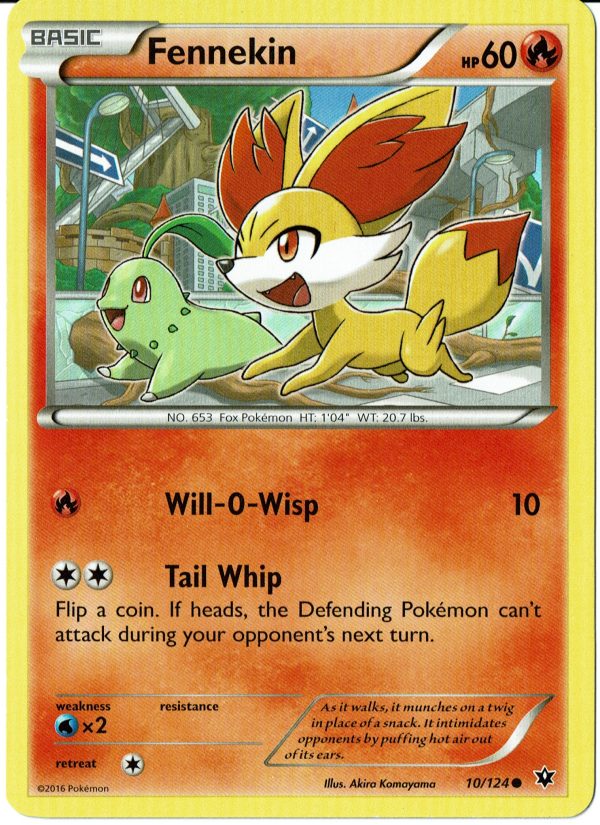 Fennekin (Common) - Pokémon Card