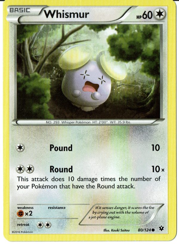 Whismur (Common) – Pokémon Card