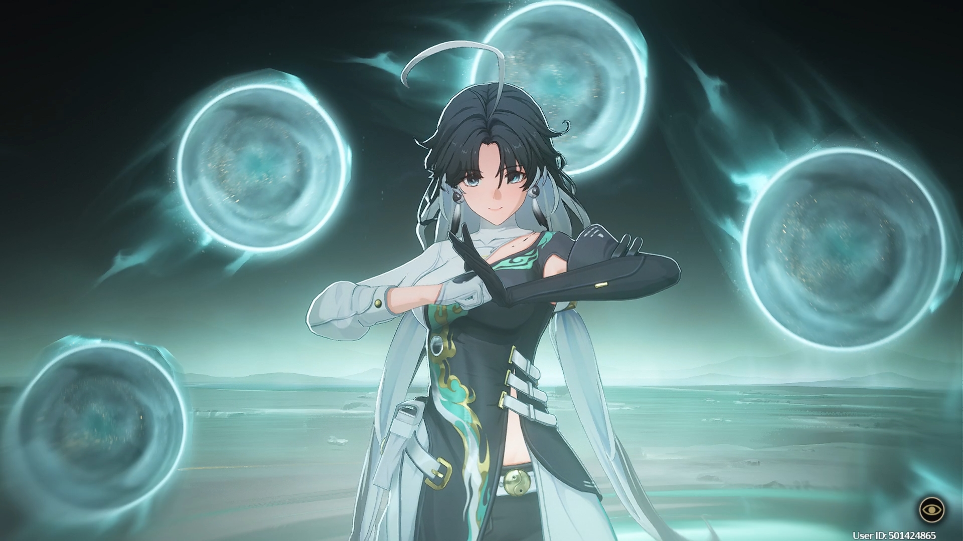 Jianxin, level 80 AERO Goddess – Wuthering Waves