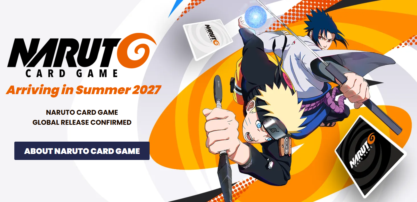 Naruto Card Game SET to release SUMMER 2027
